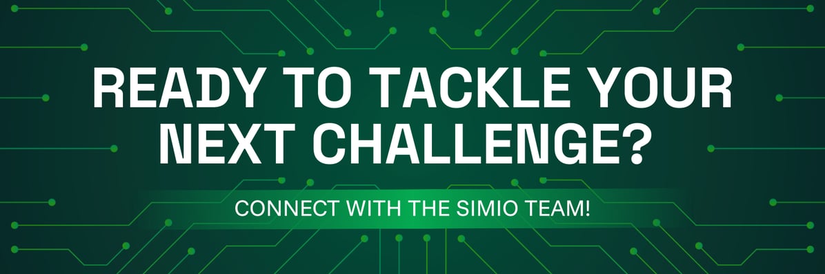 Ready to Tackle Your Next Challenge? Connect with the Simio Team!